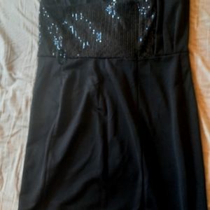 Black evening dress